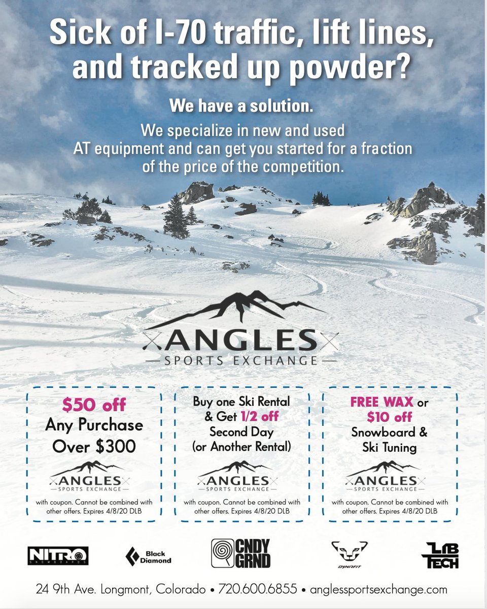 FREE WAX and up to $50 OFF at Angles Sports Exchange