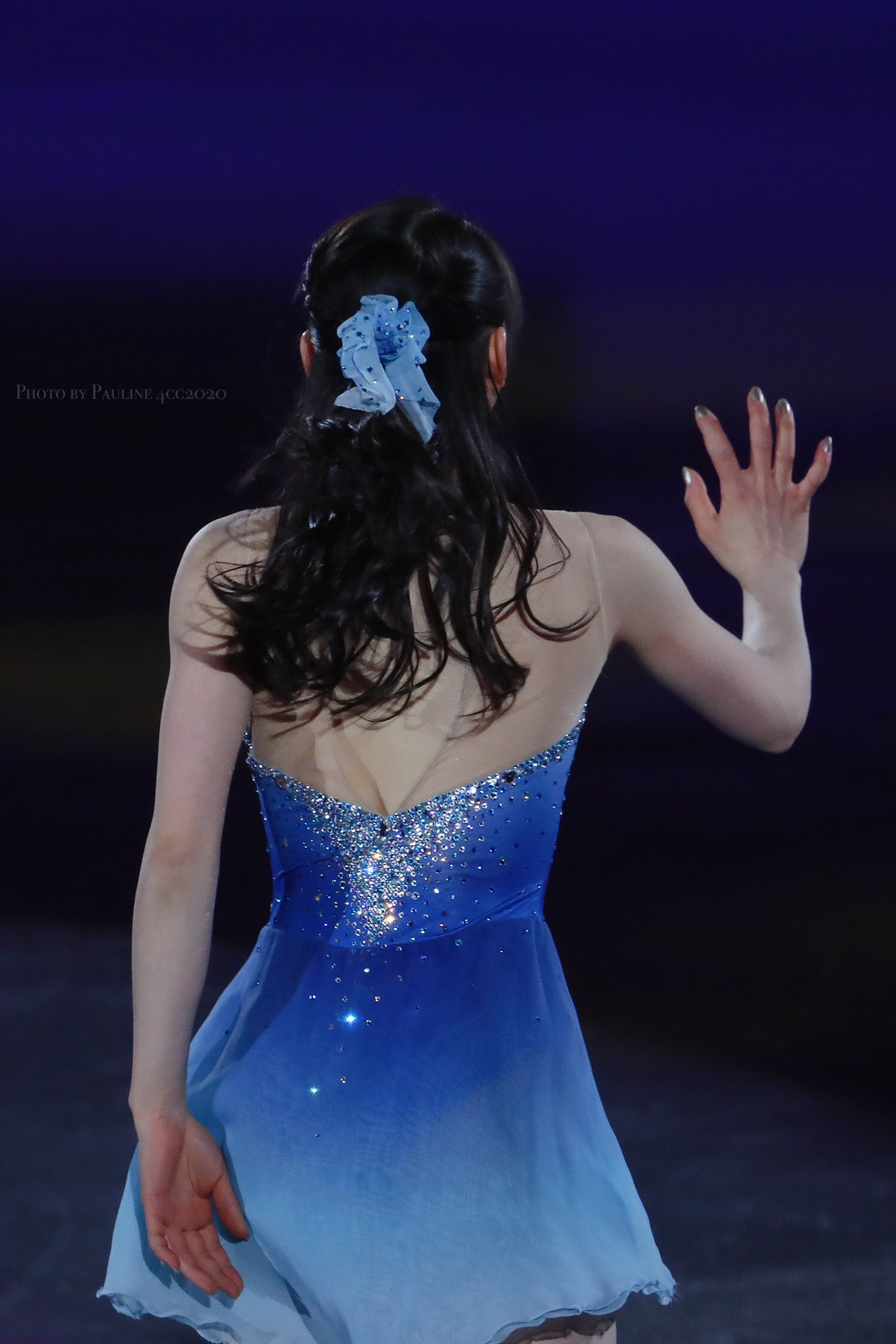 Pauline Yuzu 4a Rikakihira 紀平梨花 髪飾り エキシビション