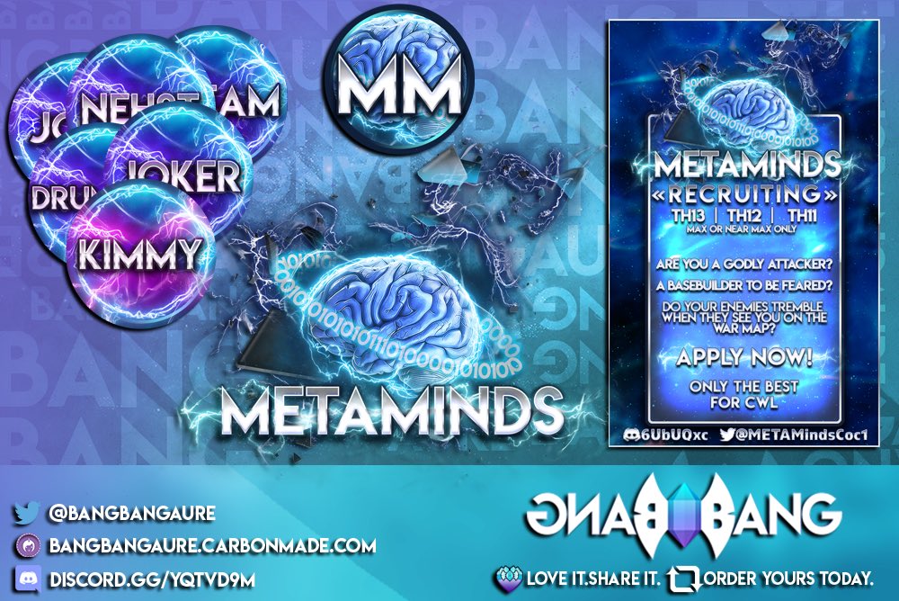 We have some awesome refreshed new clan bling! Thank you <a href="/bangbangaure/">Athena</a> for our awesome new look!