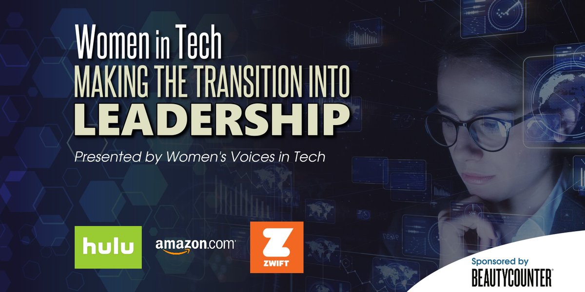 codedistrictla's tweet photo. Women in Tech – Making the Transition into Leadership
April 9 | 6:30 PM - 9:00 PM
Leaders from Beautycounter, Amazon, Hulu and Zwift discuss barriers that stop women from moving into leadership roles and what women and companies can do to remove them!  https://t.co/TKjejeRyE1 https://t.co/0jCVzj1TlM