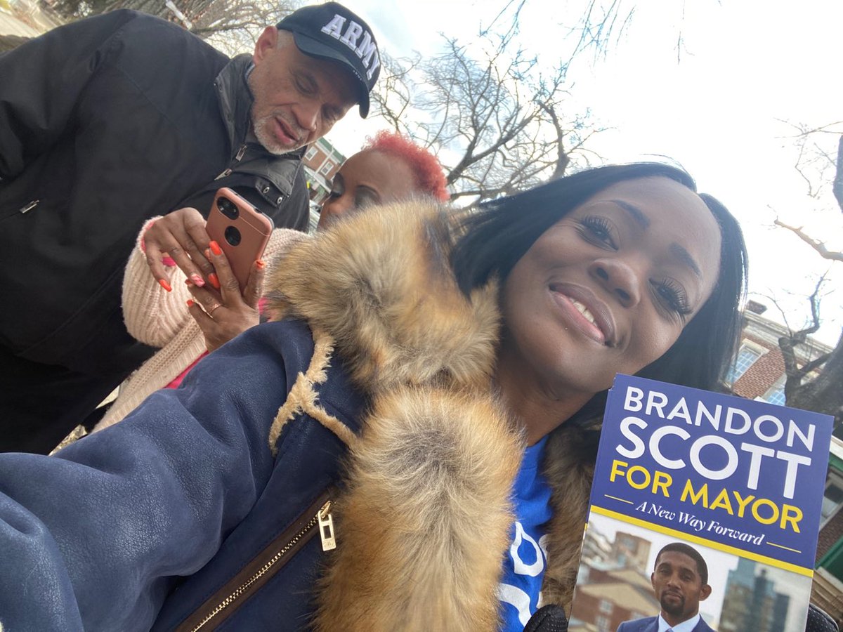 MayorBMScott's tweet photo. Just a few pics of some of our door knockers from today! #anewayforward https://t.co/NB65pPBbVE