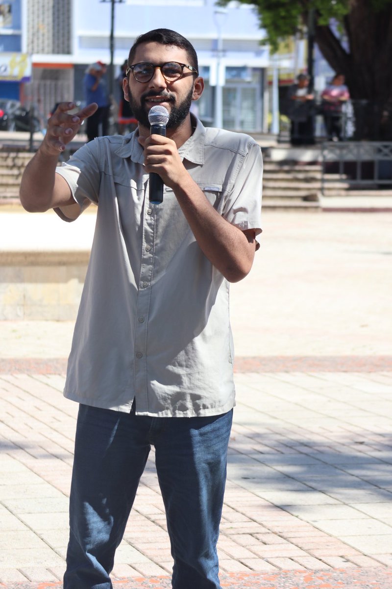 Hoy en la marcha contra la juramentacion de Joey Meléndez en Fajardo
