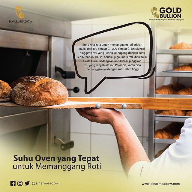 SinarMeadow's tweet photo. Happy Monday Gold Bullion Lovers!

Tau nggak suhu saat memanggang roti yang tepat akan mempengaruhi hasil roti yang kamu buat, mungkin terdengar mudah namun siapa sangka poin ini sangat penting untuk kamu ingat dan pahami. Simak penjelasan singkatnya di … https://t.co/vSaUONZU3O https://t.co/S0YbEAnQ1o