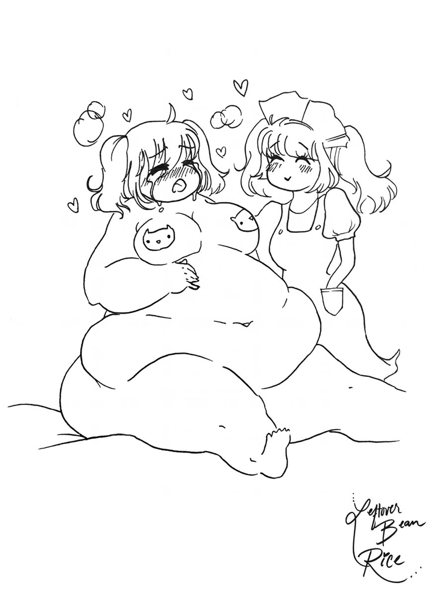 LeftoverBeans's tweet photo. with those clothes out of the way , it's time to get started ~

rubyleah wg sequence part 4/4 🍭♦

#weightgain #fat #belly #bigbelly #fatbelly #bellygirl #bbw #fatgirl #rubykurosawa #leahkazuno #rubyleah #lovelive #lovelivesunshine #sifas #llas #allstars #ラブライブ #スクスタ https://t.co/GiW224F7eU