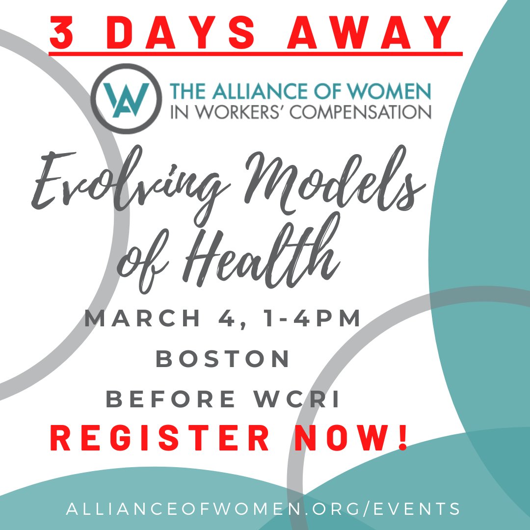 allianceofwomen's tweet photo. Only a few more days until #AllianceWC20 session on evolving health models!  Click the link below to learn more about our incredible speakers and to register.  #WCRI2020

https://t.co/8lmcOUYvte https://t.co/wBnGG7Ad2c