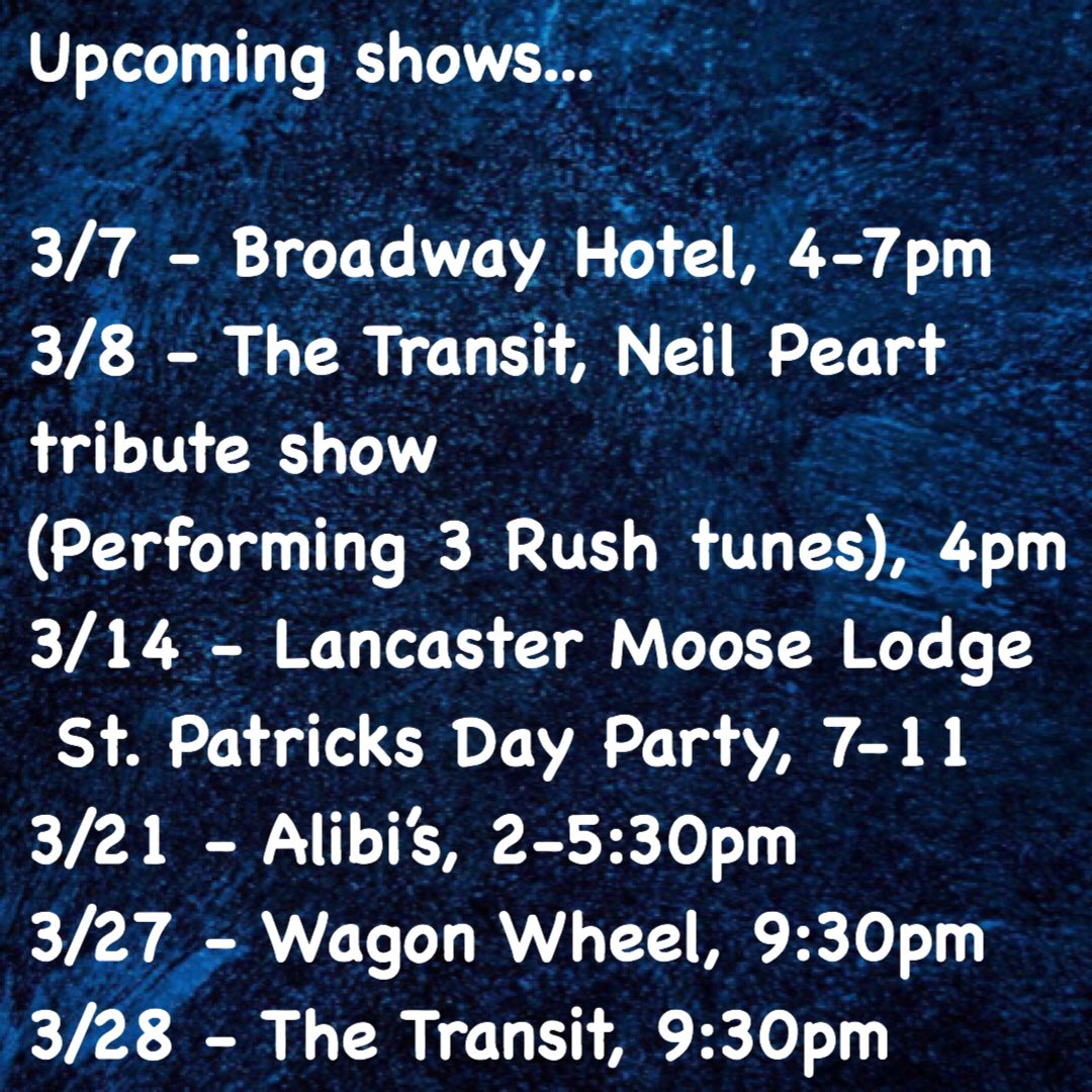 highhorse2013's tweet photo. March shows https://t.co/nXcizCAsbU