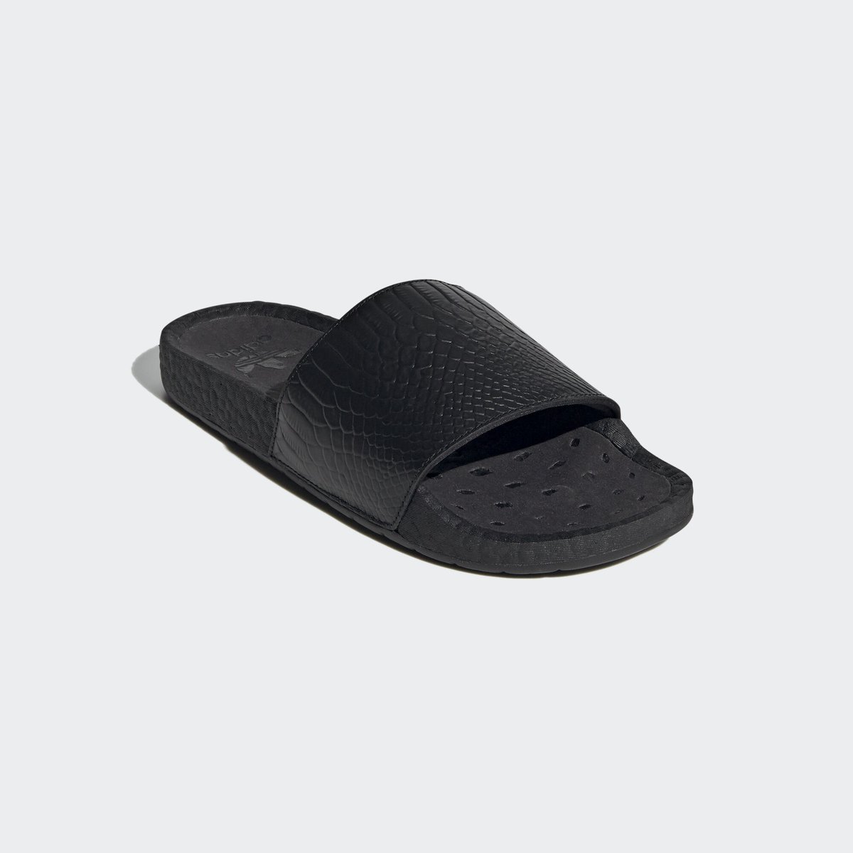 adilette boost slides snakeskin