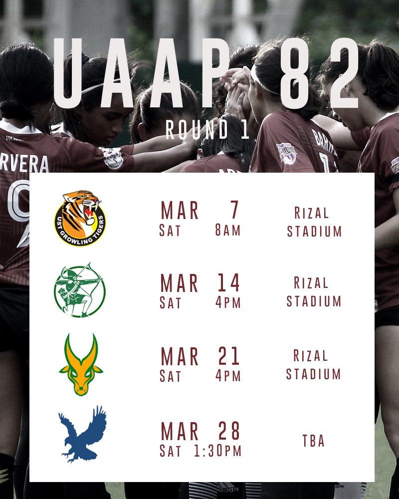 5 more days until UAAP season 82 👀 Don’t forget to save the date! Come and support your Fighting Maroons ❤️ #UPFight #ForRogie