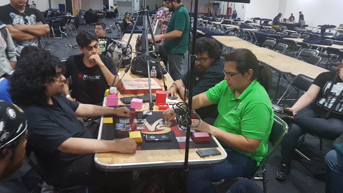 Estamos transmitiendo la Final del 6to. Gran Torneo de la Liga MagiX entre:

Emmanuel Ramirez (Temur Aventuras)
vs
Luis Juárez (Bant Control)

Sigue la transmisión en nuestro canal:

twitch.tv/LigaMagiX