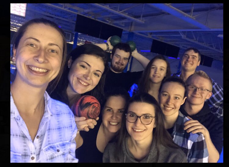 For February’s social we went bowling! Lots of gutter balls and lots strikes. There was 9 people out this month, hope to see more out next month! <a href="/JuniorFarmers/">JFAO_official</a> #proudjfer