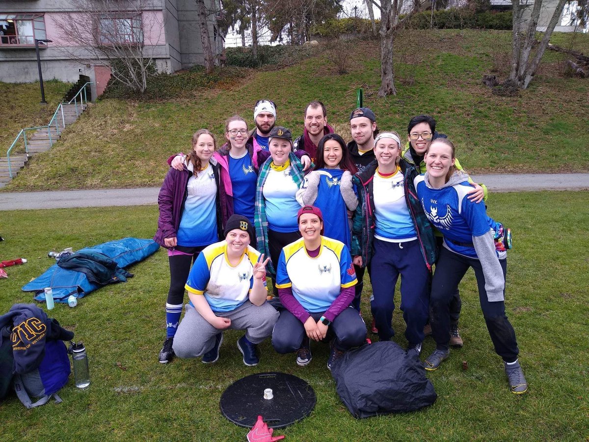 UVicQuidditch's tweet photo. Had a fantastic time at QCon finals today! Next stop: Nationals https://t.co/V4DHGKsFeg