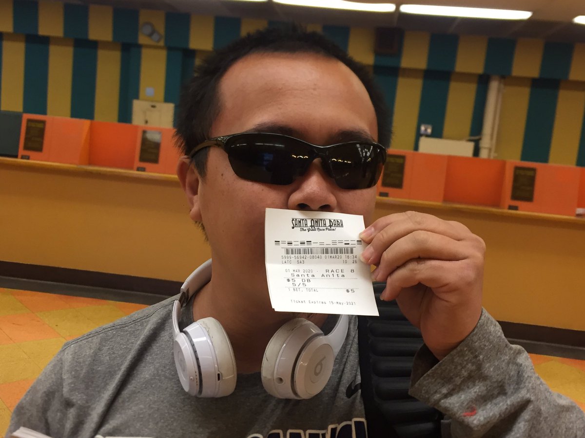 TRACKGABE's tweet photo. My homeboy and partner in crime @SwaggyCDawg5 hit the #goldendouble ice cold for $282.50. #HorseRacing #GamblingTwitter https://t.co/QiVC6MOqvI