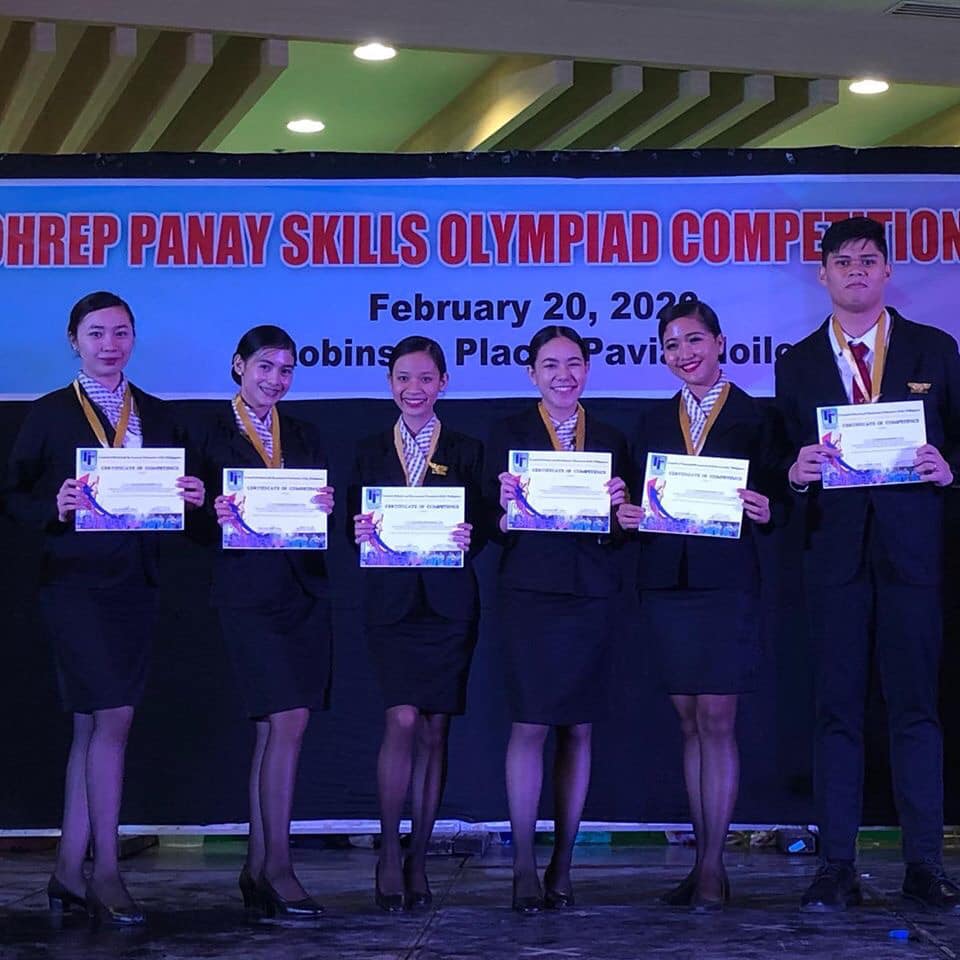 SPU_Iloilo's tweet photo. Congratulations our dear Paulinians!
College of Hospitality Management, Tourism Management and Nutrition&amp; Dietetics 👏👏👏
Champion- Dancing Flight Attendant and Tour Guiding
COHREP Panay Skills Olympiad 2020
#tatakpaulinian #paulinianako ⚜️ https://t.co/iTQVgU03iw