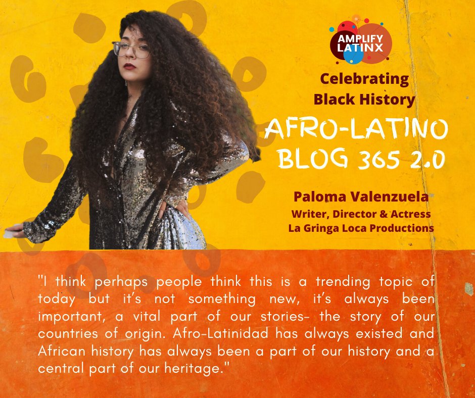 WeAreALX's tweet photo. Meet our sixth Afro-Latino 365 2.0 Blog Series Amplifier, @iamlagringaloca, a Dominican-American writer, director, actress and creative director of La Gringa Loca Productions and the web series #PineappleDiaries. Read the full interview here: https://t.co/zGX8ARmfUy #BHM https://t.co/KNeIiVsUyv