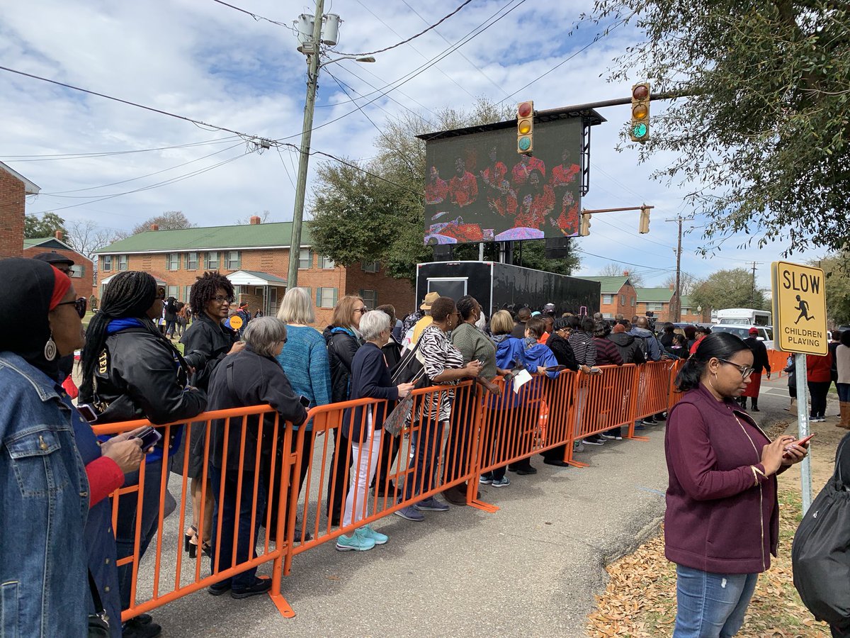 Overflow crowd at Brown Chapel AME in Selma.