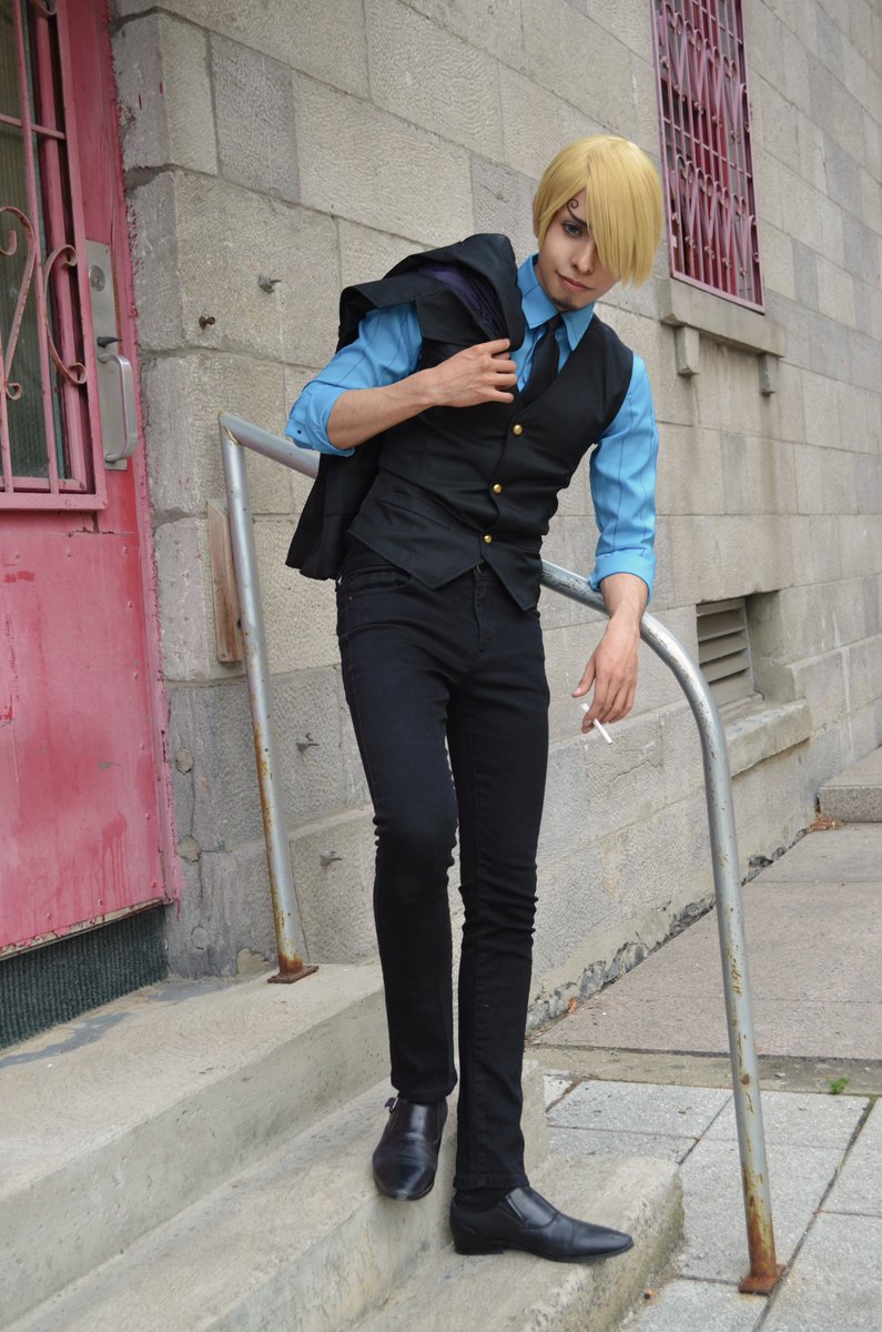 ｌｅａｆ Acab Happy Brithday Sanji ヴィンスモーク サンジ Vinsmoke Sanji Leaf Cos Photo Houndstoothe Cosplay Onepiece ヴィンスモークサンジ Vinsmokesanji サンジ誕生祭 サンジ生誕祭