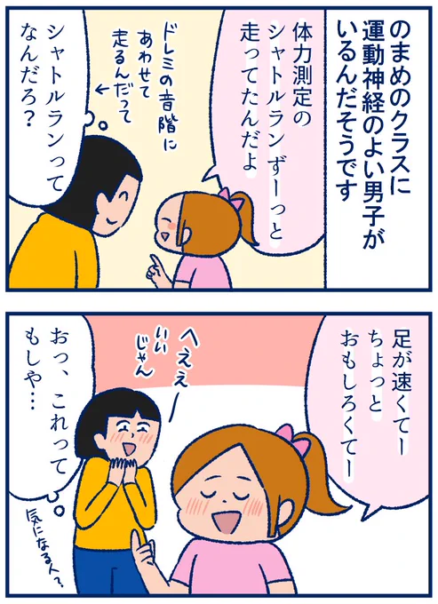 クスっと笑えるかどうかはアレだけど、少しでも気晴らしになれたら…って感じでブログ漫画アップしてこうかな?
&gt;娘の気になる人の話 