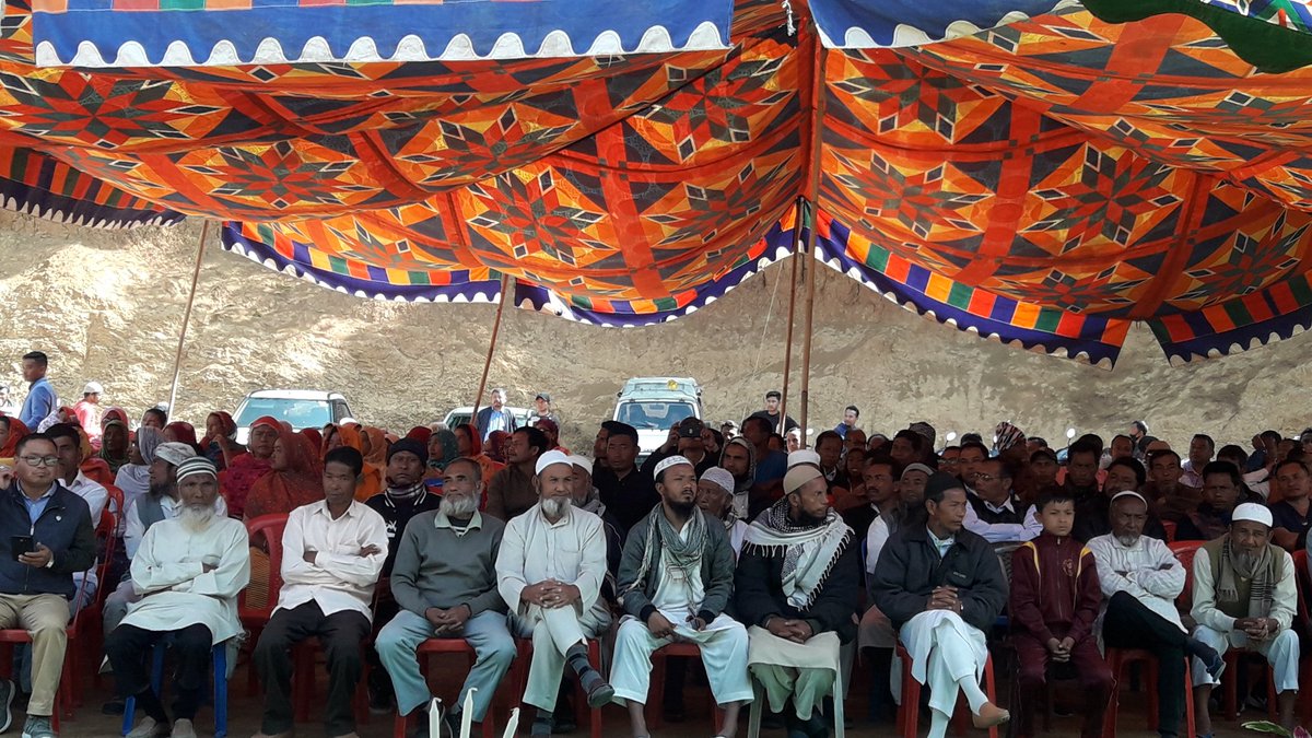 ManipurNhm's tweet photo. Opening Ceremony of newly constructed building of PHSC Phundrei by Shri P. Brojen Singh, Honble MLA Wangjing Tentha A/C. The building has been constructed under MsDP of Ministry of Minority Affairs implemented by DRDA Thoubal https://t.co/v7n71HQUKs