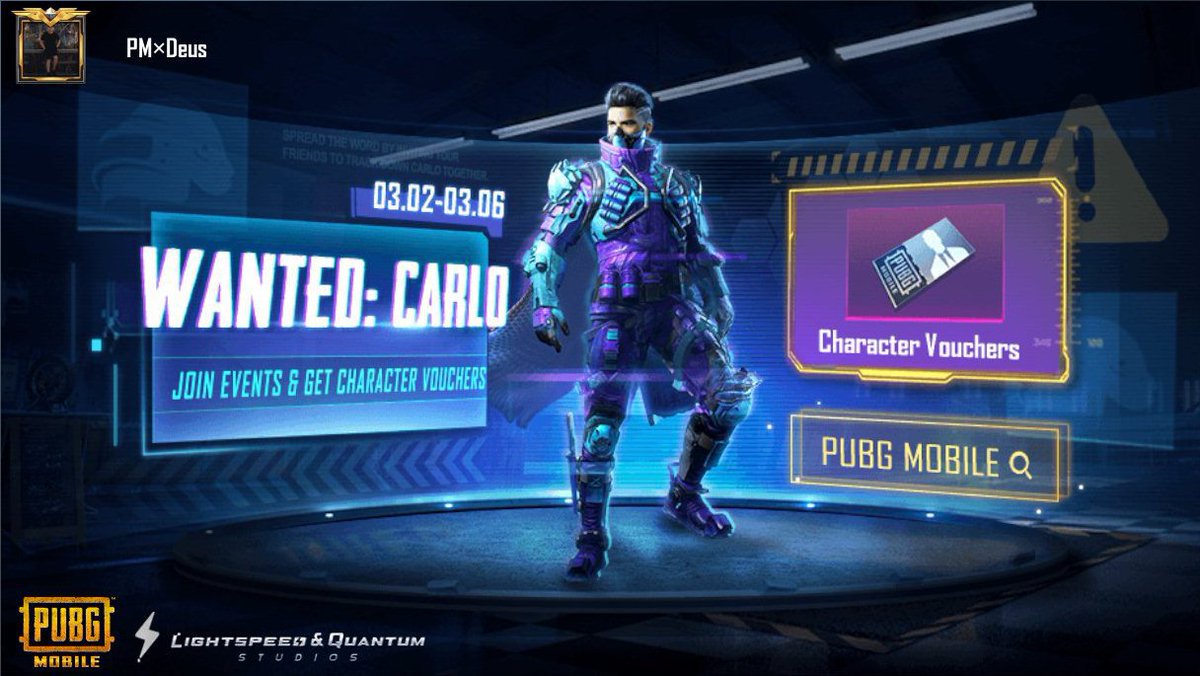 Complete Hunt Missions and get clues about Carlo. share.pbgcj.com/h5campaign.php…