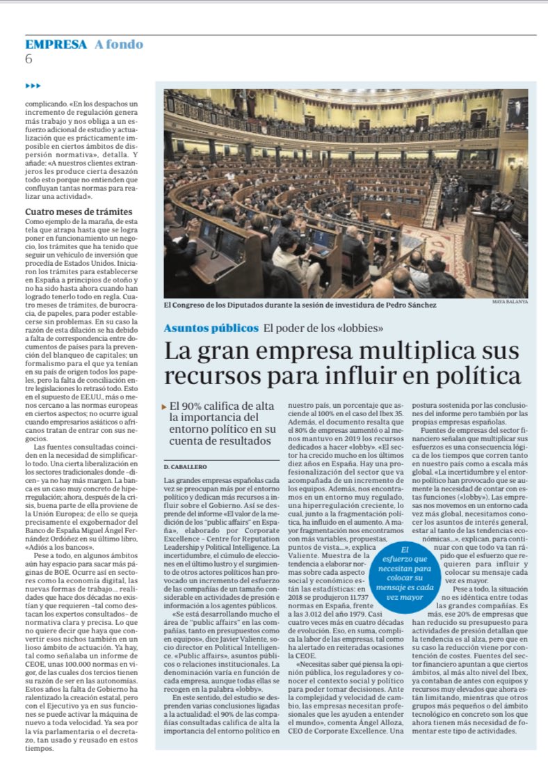 Political Intelligence España tweet media