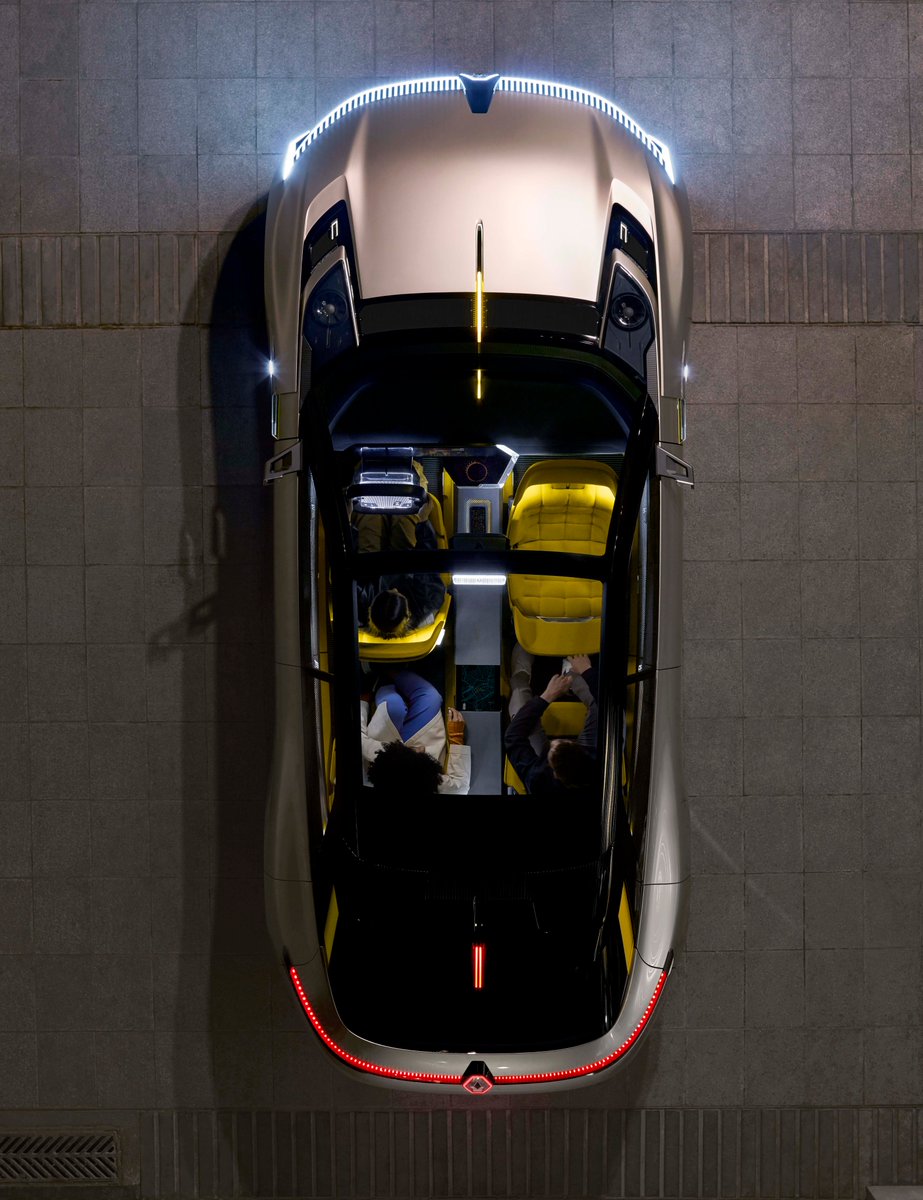 GroupeRenaultEV's tweet photo. Meet #RenaultMORPHOZ, the new smart, #electric, #autonomous, bespoke concept car by @Groupe_Renault. This futuristic vehicle embeds technology in all its forms and features the new CMF-EV electric platform. It will inspire our upcoming #ElectricCars. ➡️ https://t.co/RU99x4hbII https://t.co/q4zPPl0qPP