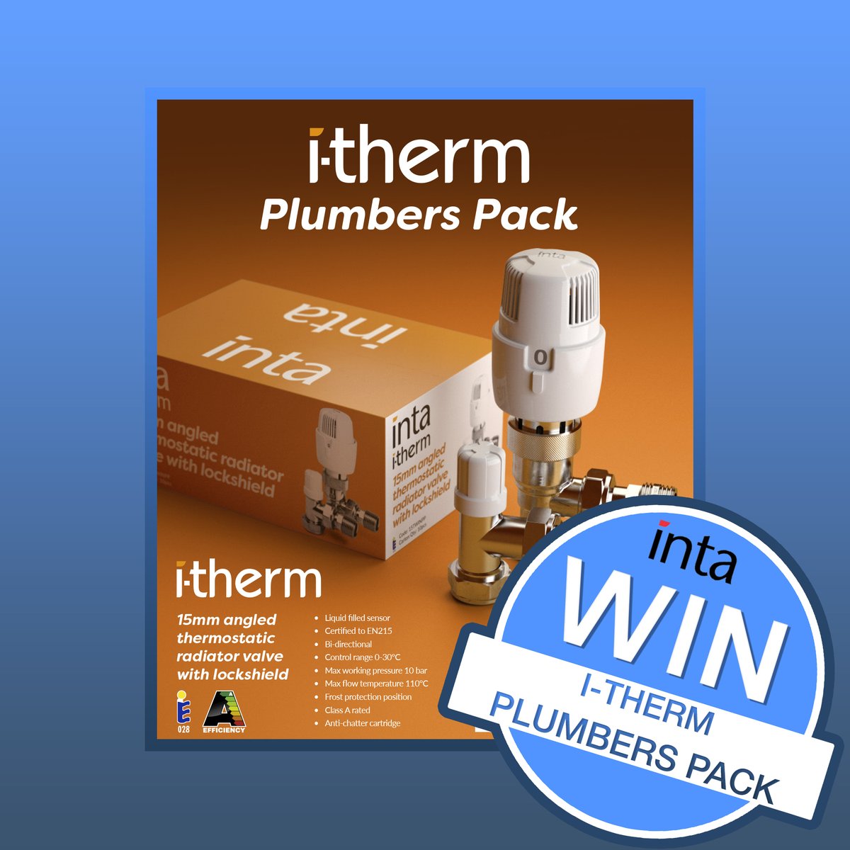 Intatec's tweet photo. We're back with our monthly #competition! This month we're giving away an i-therm Plumbers Pack - a houseful of radiator valves in one box!

Just #follow our page #like, #comment and #retweet this post for a chance to #WIN https://t.co/tx1rpmotIt