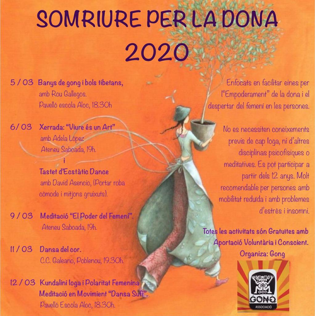 #8M Aquesta setmana, Sa Boada es tenyeix de violeta. Divendres 'Viure és un art', dissabte 'Feminisme i treball' i dilluns que ve 'El poder femení'. pic.x.com/GBmTeWTDeI