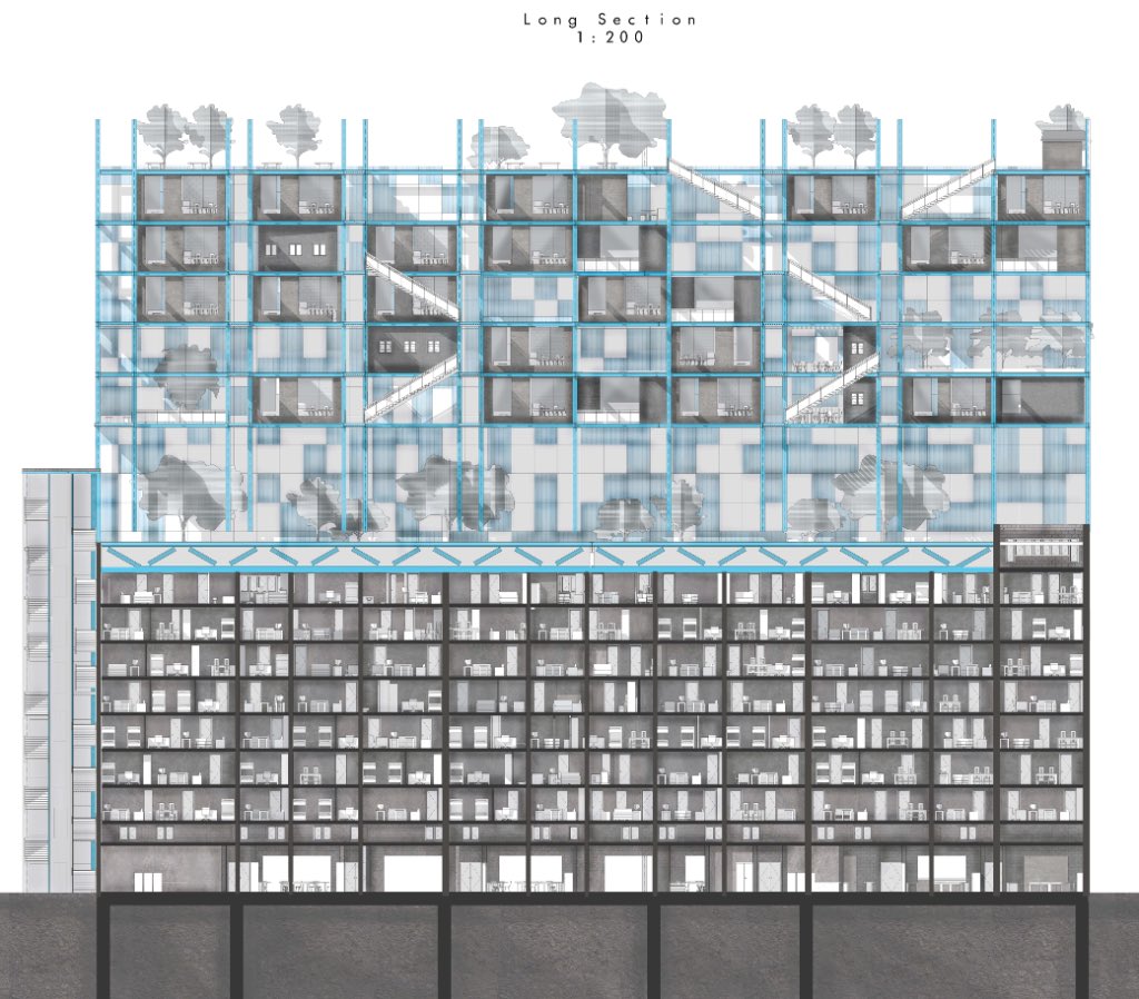 Mong Kok above ground by Giulia de Mauro. From the hyperdensity studio I ran with Dik Jarman in #HongKong 

nonarchitecture.eu/2020/01/20/mon…