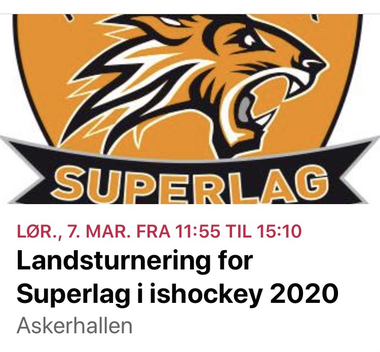 Dette blir så fett! Kaptein Mads på Frisk Superlag lover å holde tale hvis vi vinner en kamp! Håper vi sees :-) #2hockey #fullgass <a href="/Friskasker/">Frisk Asker</a>