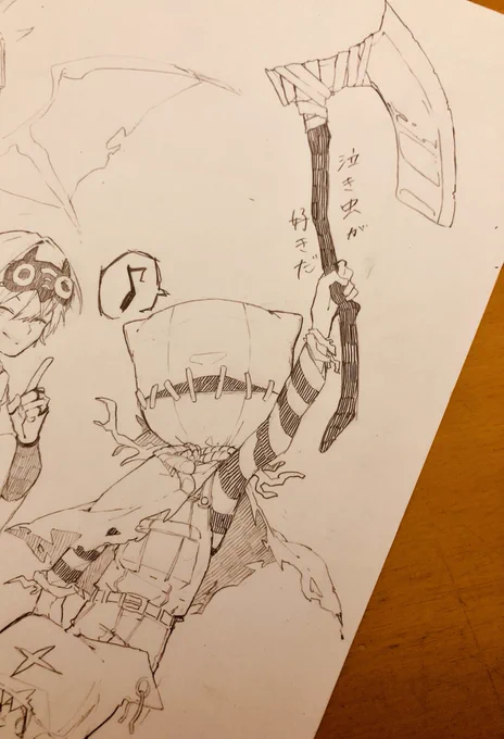 第五人格の落書きした 