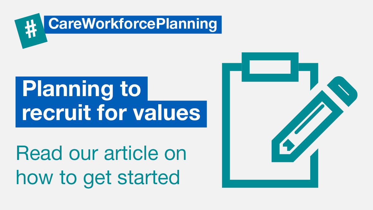 skillsforcare's tweet photo. To recruit an effective workforce, it’s important to attract people with the right values and behaviours. Read our article on how to get started… https://t.co/iWIBQUVeLf
#CareWorkforcePlanning https://t.co/TAQm7szIff