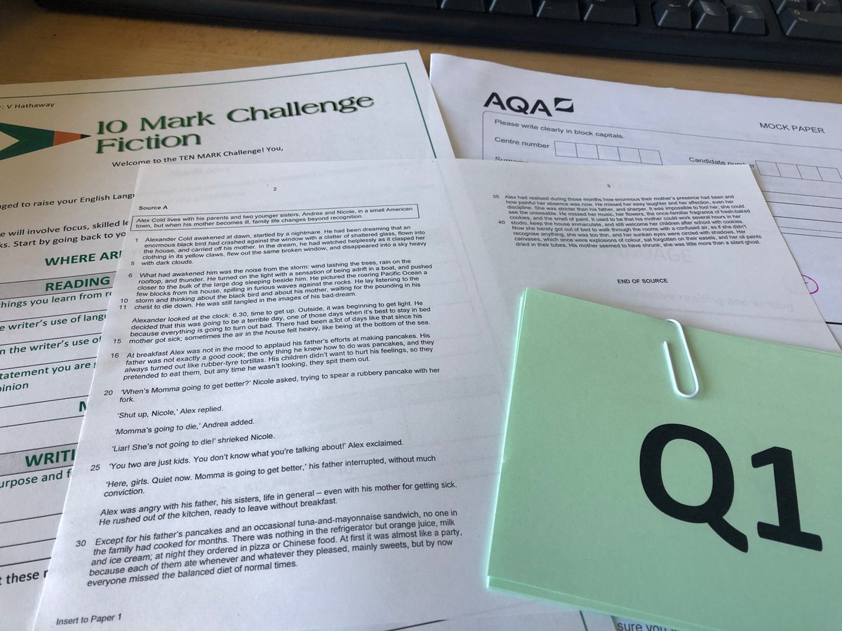 CherwellEnglish's tweet photo. It’s #10markchallenge time for Y11 as they prepare for their mocks at the end of the month. The rules are simple, improve your original mock mark by 10 and win a prize! Wonder who the lucky winners will be this year? https://t.co/wfnRmKyXLT https://t.co/3uHFWUdYCl