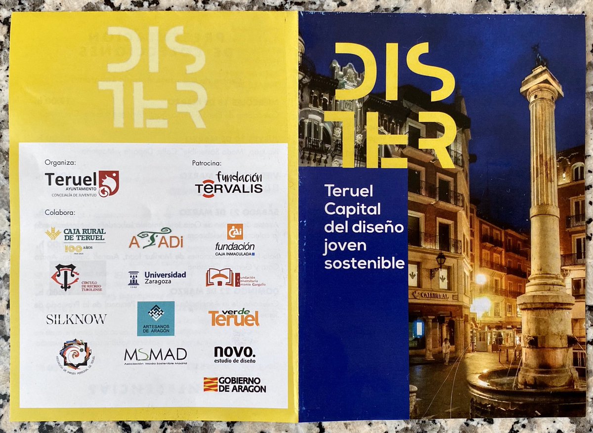 nLineaConTeruel's tweet photo. TERUEL, Marzo 2020. #dister #diseñosostenible #exposiciones #robertroyal #talleres #proyectolibera #conferencias #silknow #ayuntamientodeteruel #fundaciontervalis #cajaruraldeteruel #atadi #fundacioncajainmaculada #circuloderecreoturolense #universidadzaragoza #silknow. https://t.co/z70tO7sugY