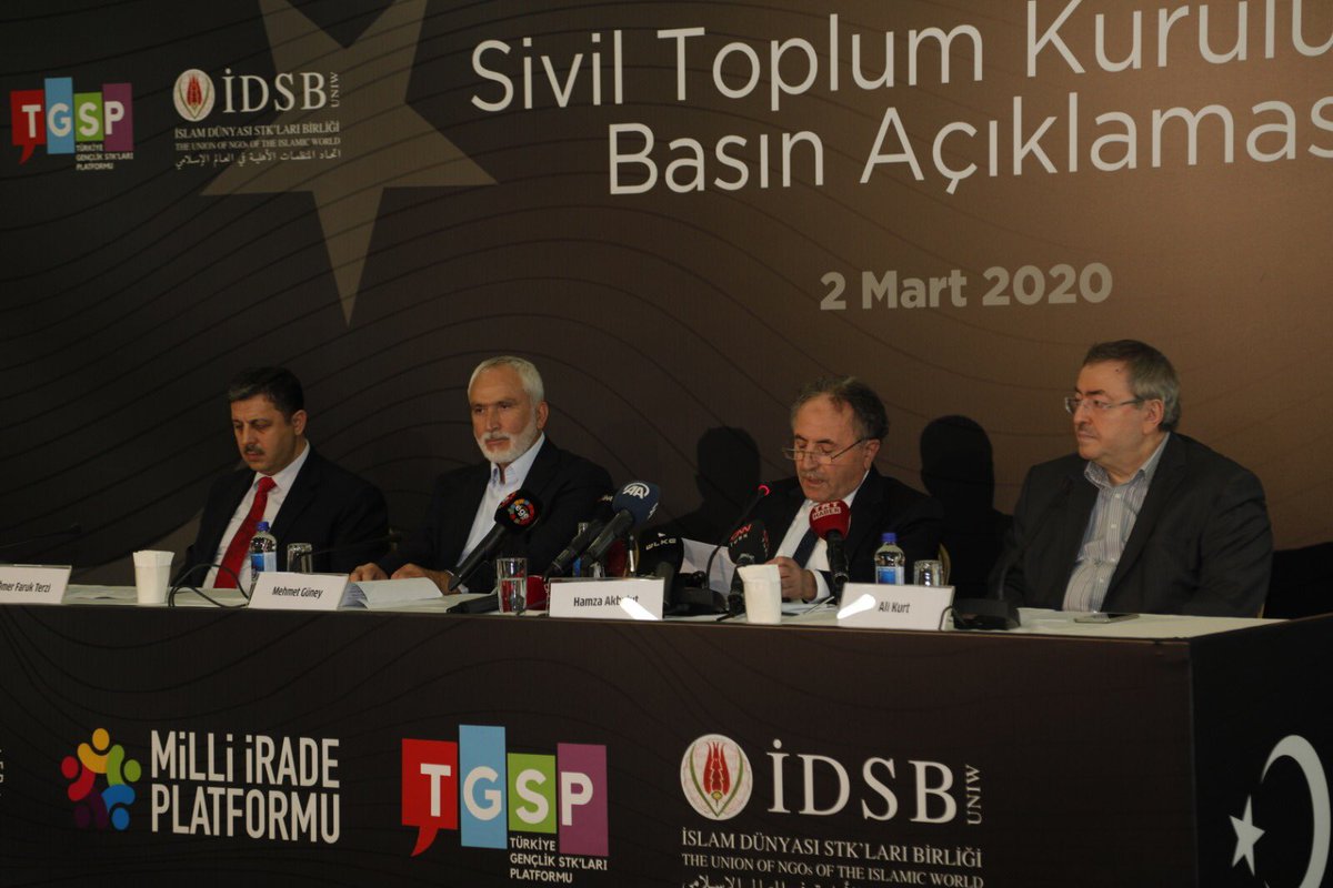 “Fedakar ecdadımızın ve kahraman şehitlerimizin emaneti bu vatana, her koşulda sahip çıkacağımızı, devlet-millet bütünleşmesiyle mücadelemizi ele ele, omuz omuza vereceğimizi bir kez daha dünyaya haykırıyoruz.”
#birölürbindiriliriz