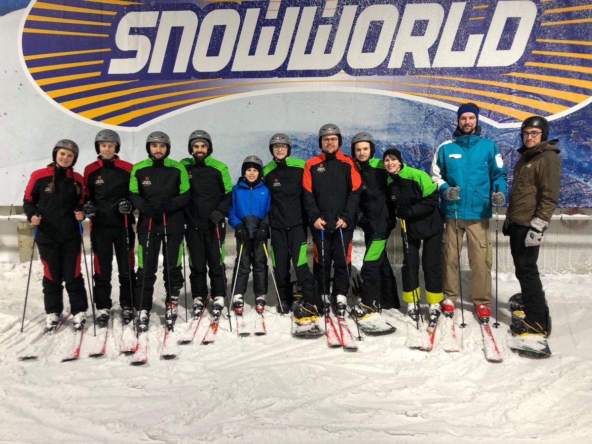 The Tapptic team from Liège shared a wonderful moment at the @SnowWorldNL, in the Netherlands. ⛷ There were beautiful falls, lots of laughs and fun. No broken legs, everyone was well!😁