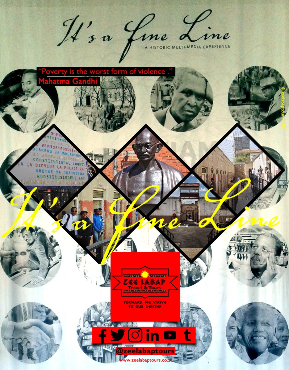 zeelabaptours's tweet photo. "Poverty is the worst form of violence." #MahatmaGandhi @zeelabaptours #ForwardWeStriveToOurDestiny #Iamconstitution #constitutionhill @VisitConHill https://t.co/1dUi9kxUI8