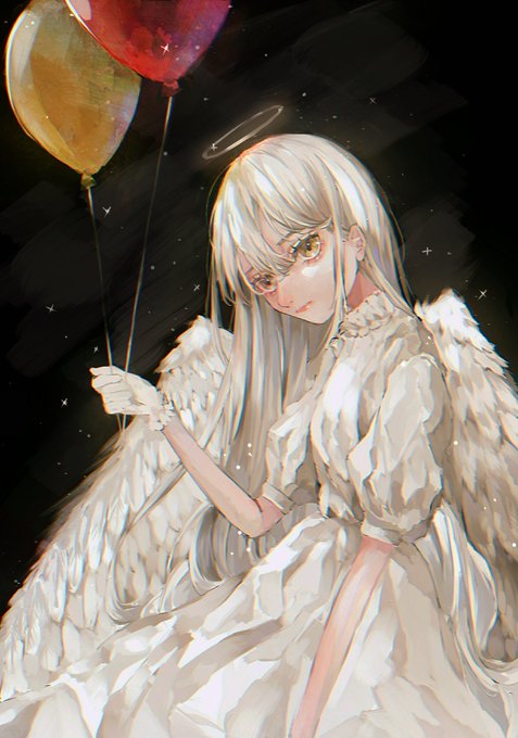 「天使 白ワンピ」のTwitter画像/イラスト(古い順)