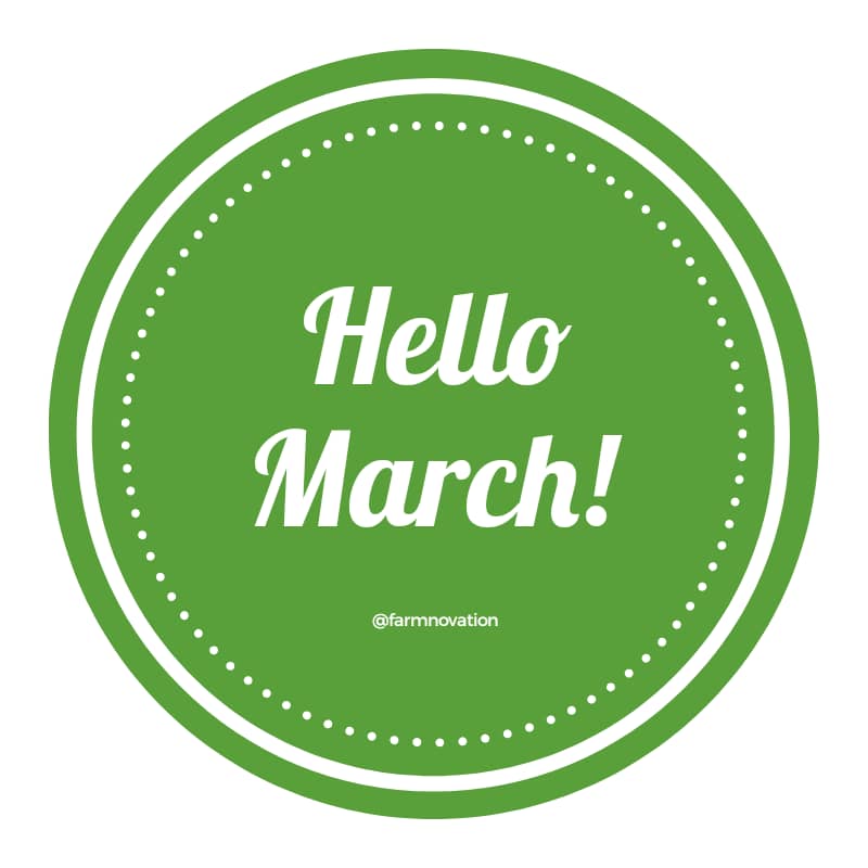 Farmnovation's tweet photo. Happy New Month!

This month we are working ×2 smarter to ensure we change the African agricultural narrative by building successful Agri-preneurs. 

What's your goal for the new month?

#mondaymotivation #agtechsolutions https://t.co/TetjOhVn7m