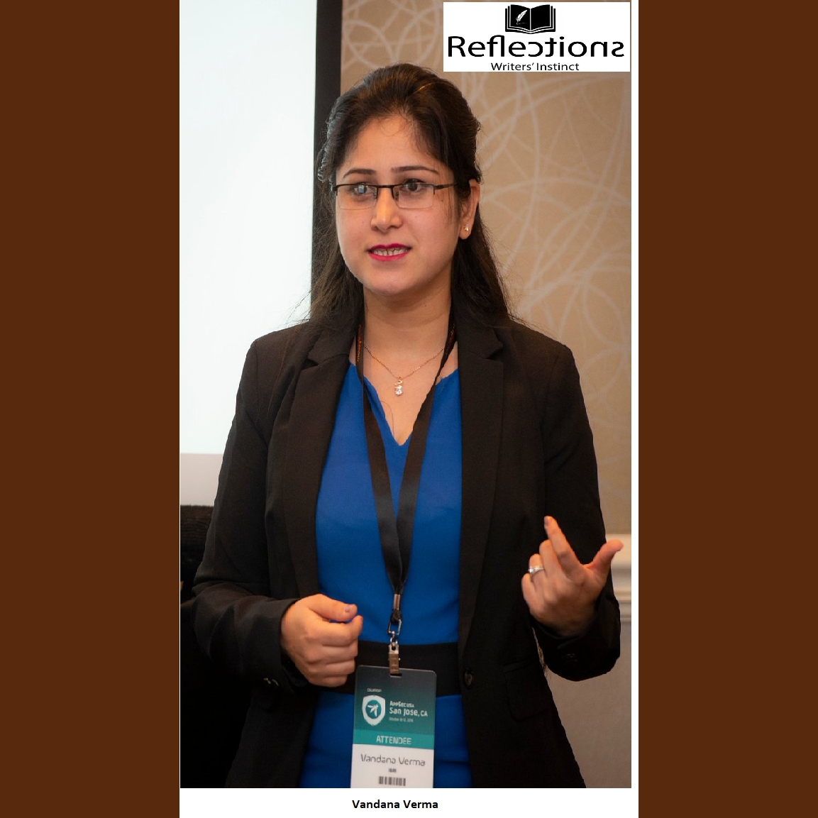 ReflectionsScit's tweet photo. Sr. Reflectionist Bishakha Jain had the opportunity of interviewing Vandana Verma who is also an alumnus from SCIT. Let's know about her information security journey.
To Read more, check the link in bio.
#scitreflections #winja2020 #nullcon2020 #infosecgirls https://t.co/d9JvRNU6w7