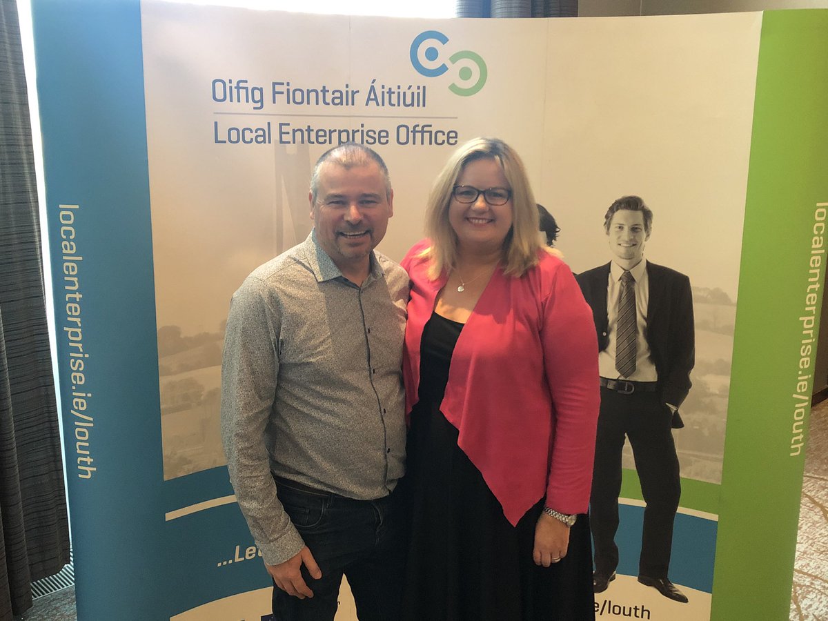 Entre_Academy's tweet photo. Local Enterprise Week #LEW20 kicks off this morning in @LEOLouth with @noel_davidson & @MarketingCoachM #Makingithappen @ClaytonHotels #TeamEA https://t.co/drkJdN2VRI