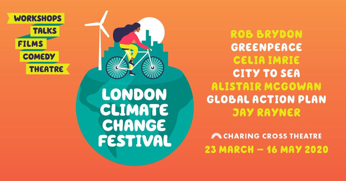 TAP 13 TOOTING PROUDLY SUPPORT LONDON CLIMATE CHANGE FESTIVAL londonclimatechangefestival.com
#lndclimatefest
#ClimateChangeIsReal bit.ly/ldnclimatefest <a href="/CharingCrossThr/">CharingCrossTheatre</a>