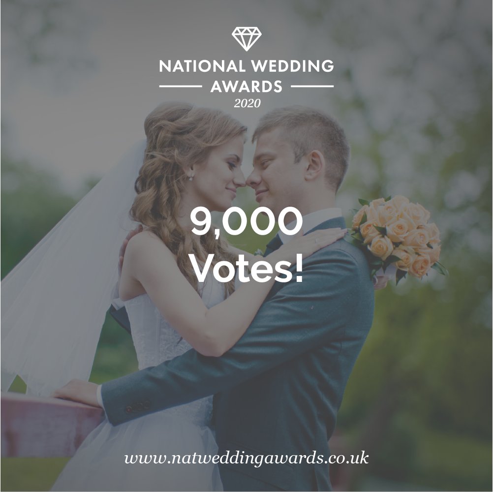 We have received an amazing 9,000 votes!

Keep them coming

#nationalweddingawards #weddingawards #NWAwards #awards #love #bride #groom #marriage #ido #weddingphotographer #weddingvideographer #weddingdress