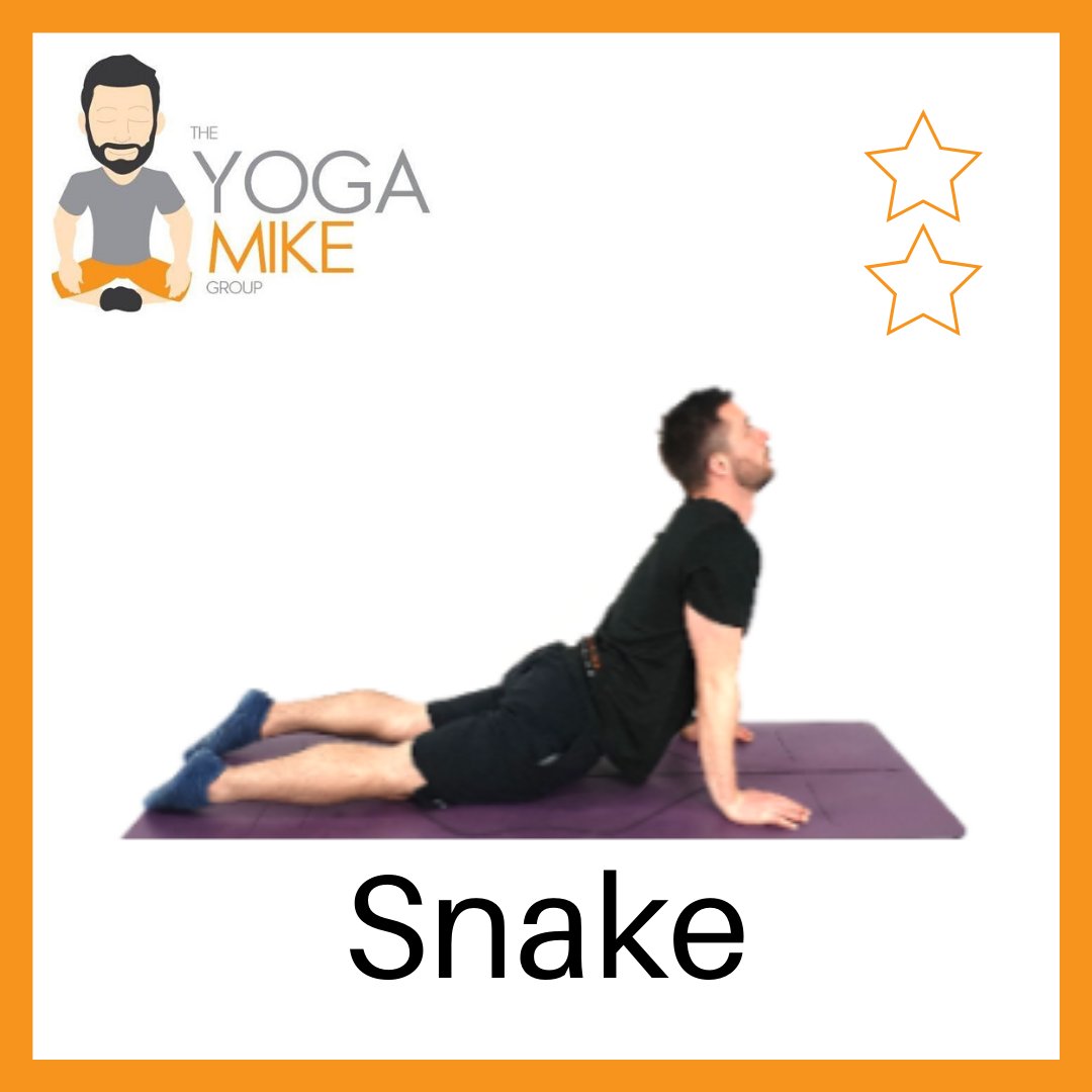 Let's start our week off with another awesome Yoga pose - The Snake 🐍

This little pose provides an amazing stretch to your shoulders, chest &amp; abdominals &amp; helps relieve tension in your lower back.

Let's have an awesome Monday 😀

#YogaPose #Monday #FeelGood