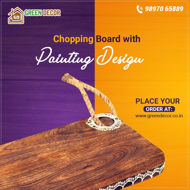 greendecor4's tweet photo. Chopping Board With Painting Design 
Buy now at https://t.co/7GUZzTkr1x 

#wooden #choppingboard #Kitchen https://t.co/WxAEIGvl44