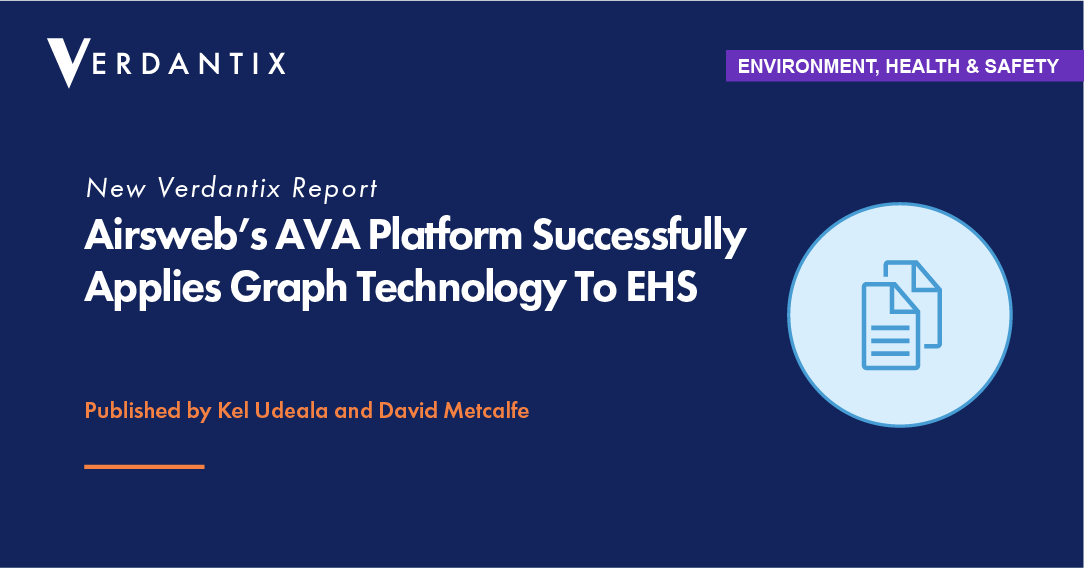 Verdantix's tweet photo. Want to learn more about Airsweb’s product strategy and progress with the AVA platform?

Read our latest EHS #report to find out more. Read here » https://t.co/IgBdMVb2bT

#EHSAnalytics #EHSSoftware #EHSServices #IncidentManagement #WorkerSafety #IndustrialWearables https://t.co/QjRwwOx0Nv