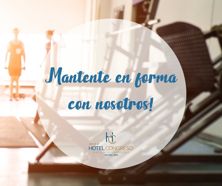 HotelCongreso's tweet photo. Nuestro gimnasio siempre estará disponible en vuestras estancias para seguir con vuestro ejercicio en cada momento!! 💪💪 https://t.co/kRHrHkGrS6