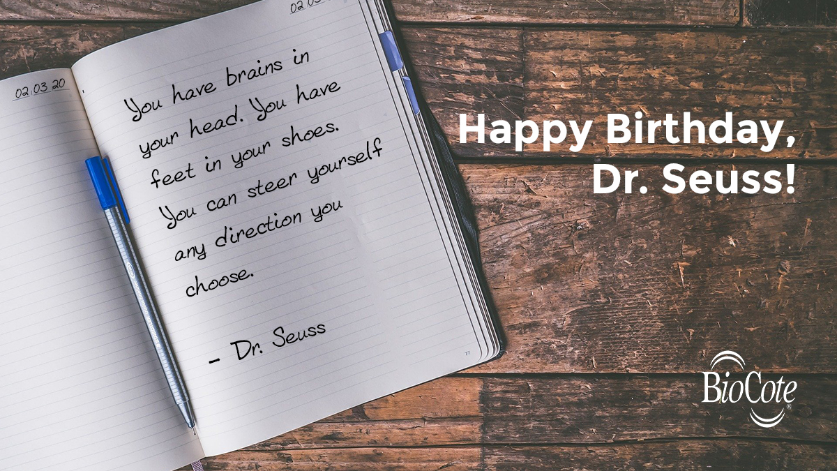 Today would have been Theodor Seuss Geisel's 116th birthday, better known as Dr. Seuss. For our #MotivationMonday and to mark his anniversary, we look at the motivational lessons we can learn from Dr. Seuss’ characters, courtesy of <a href="/FYPbooks/">Amba Brown</a> at <a href="/thrive/">Thrive Global</a>. ow.ly/bqt250ywdXl.