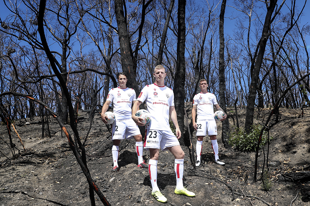 SarahReed's tweet photo. Next week's @ALeague home game @AdelaideUnited  will wear white in support of the bushfire victims and the states #BookThemOut campaign. https://t.co/lCnwtmJZqs @Val61 @TheTiserSport https://t.co/HCXIIp1Q7Z