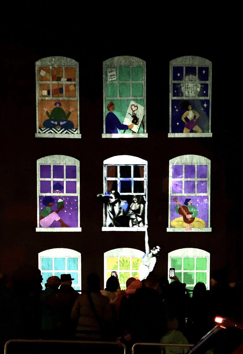 Interesting walk around Bristol Centre during the Light Festival over the weekend