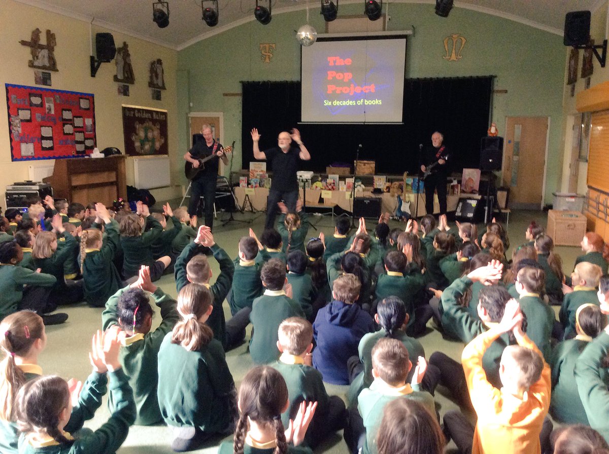 strcps's tweet photo. We’re very excited to welcome back The Pop Project for ‘Six Decades of Books’ #strcps #strcpsenglish https://t.co/SAZJKHp2eb